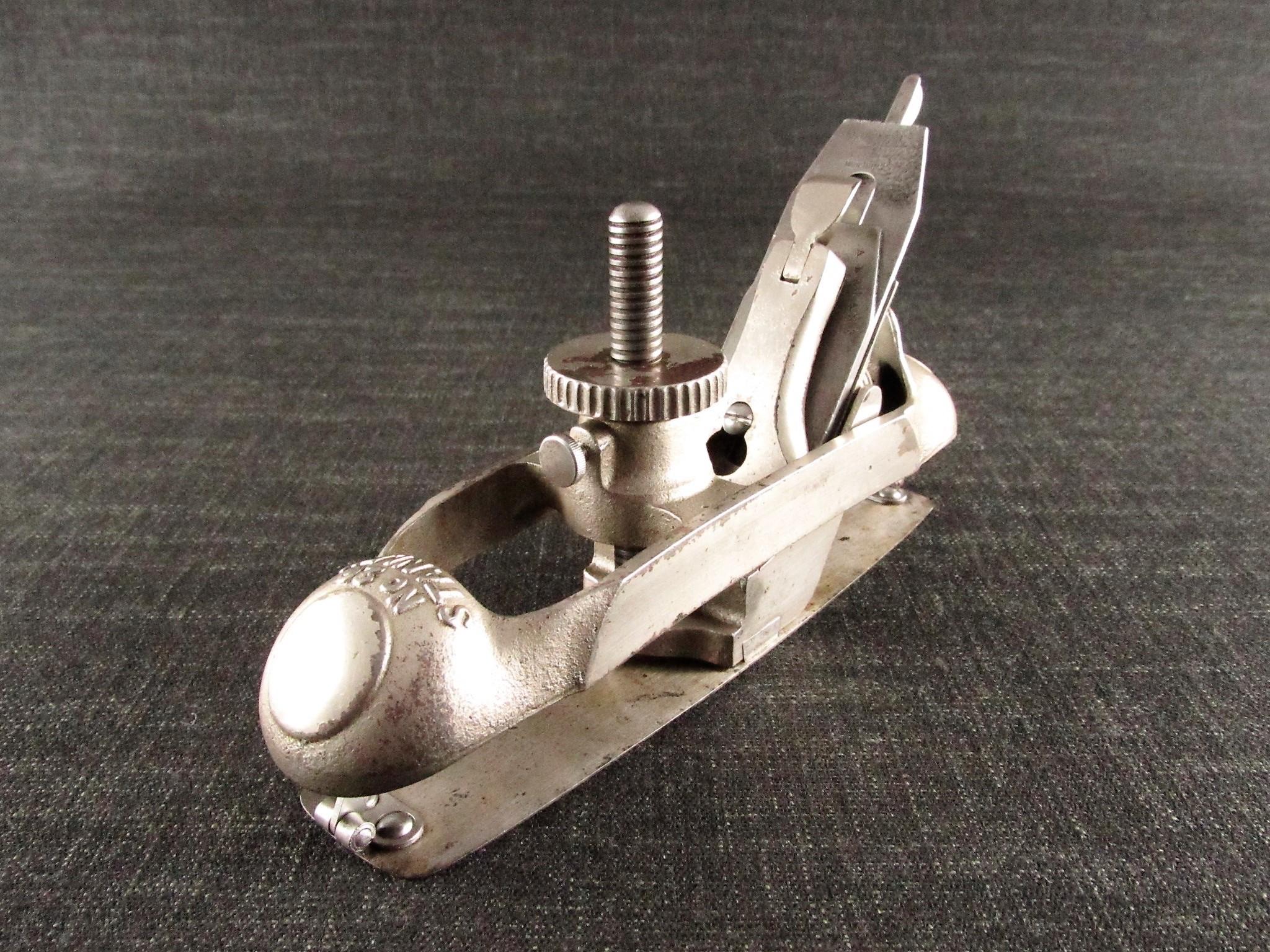 Nickel Plated American STANLEY No.20 Compass Plane