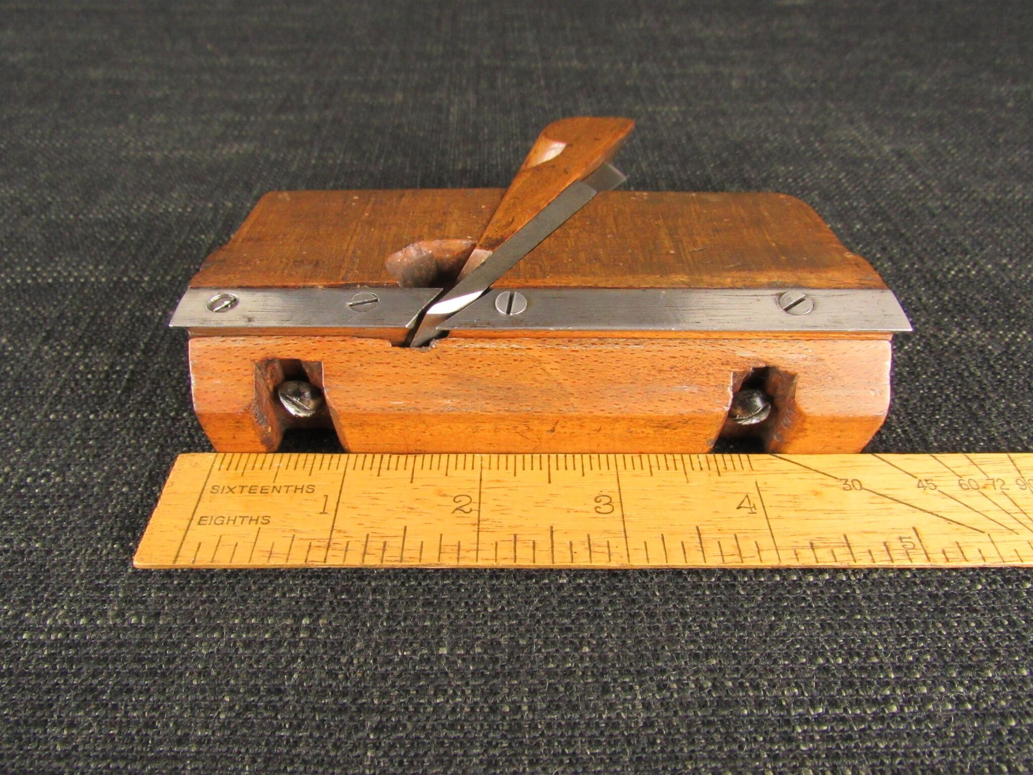 Small Wooden Chamfer Plane Thumb Plane *SOLD*