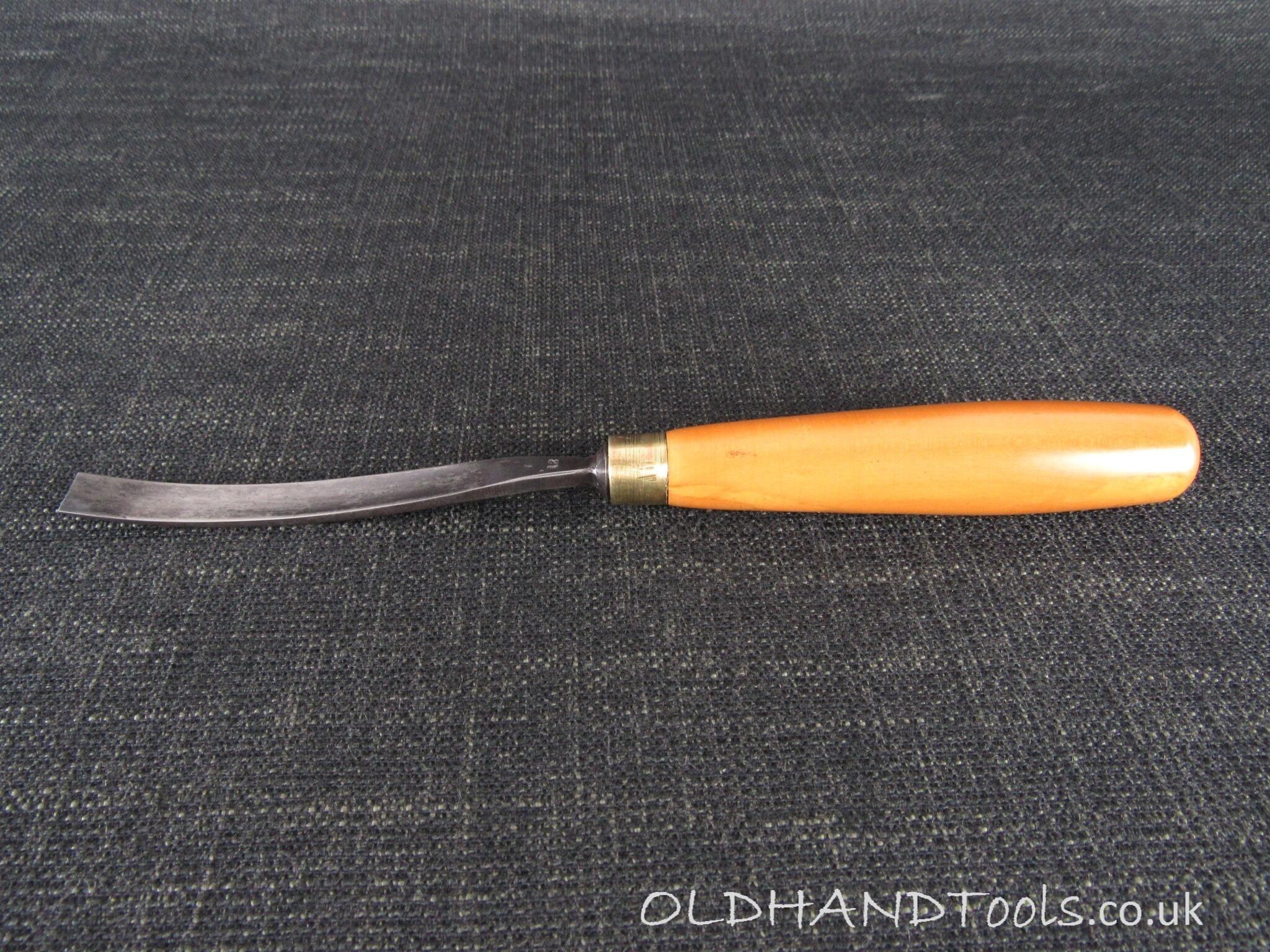 SJ ADDIS London 1/2 inch No 12 Curved Carving Gouge - 12mm