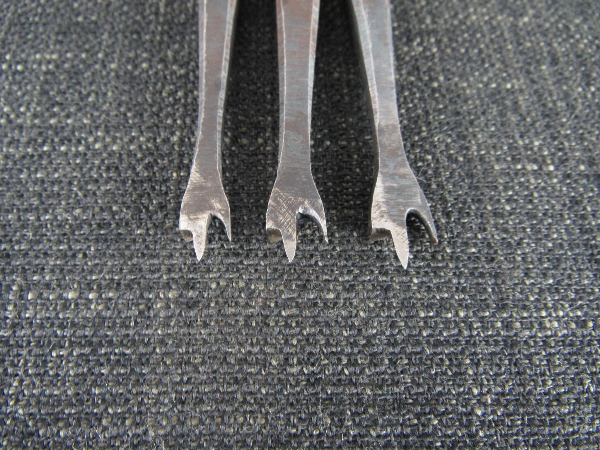 3 Small MUSGRAVE Brace Centre Bits