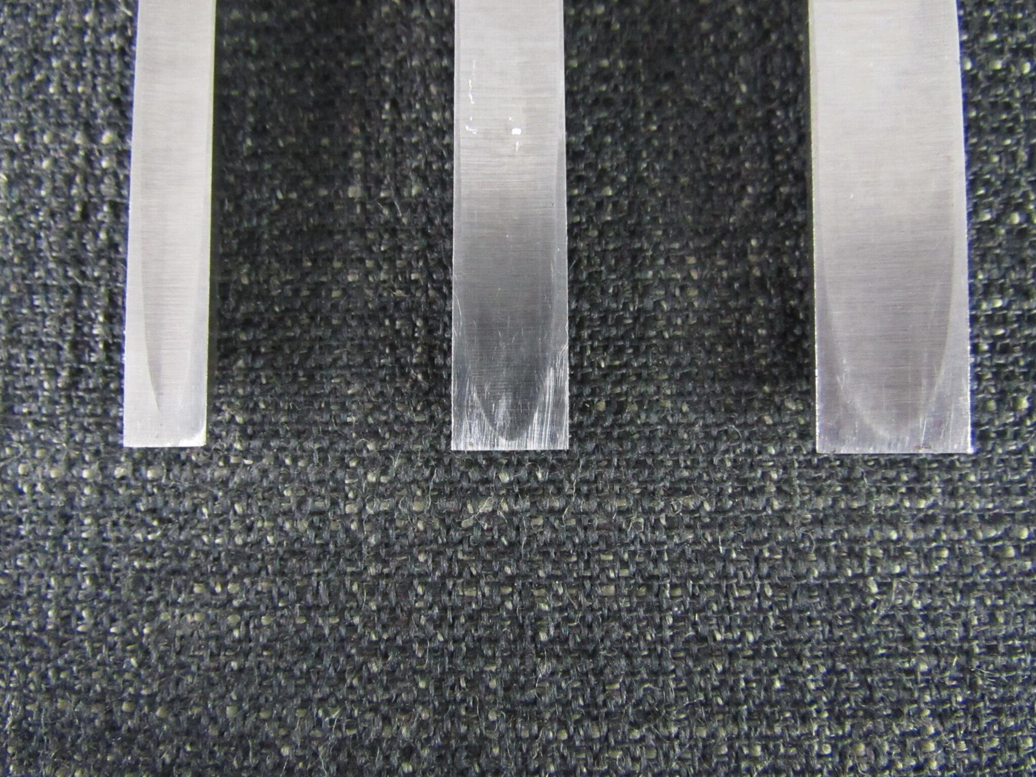 3 Graduated Japanese Oire Nomi Chisels