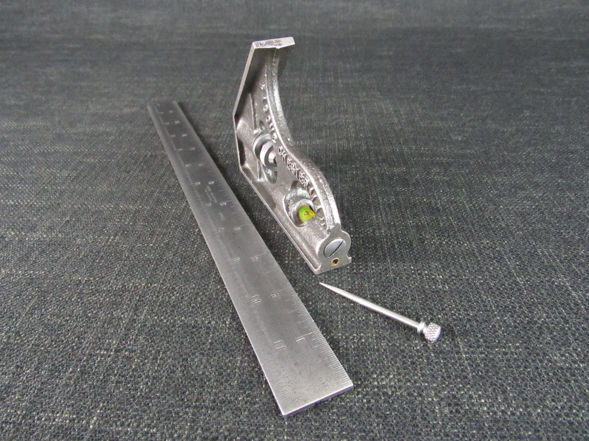 RABONE CHESTERMAN Combination Square - 12 inch *SOLD*
