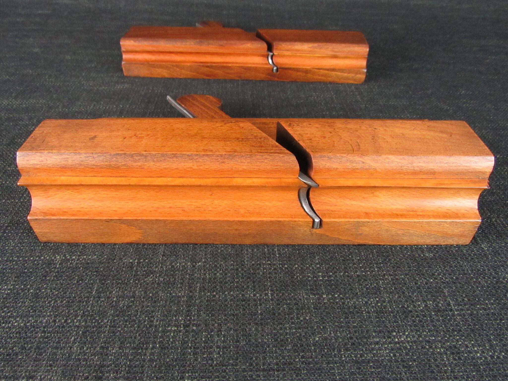 Pair of WILLIAMS Side Bead Moulding Planes - 3/8 & 3/4 inch