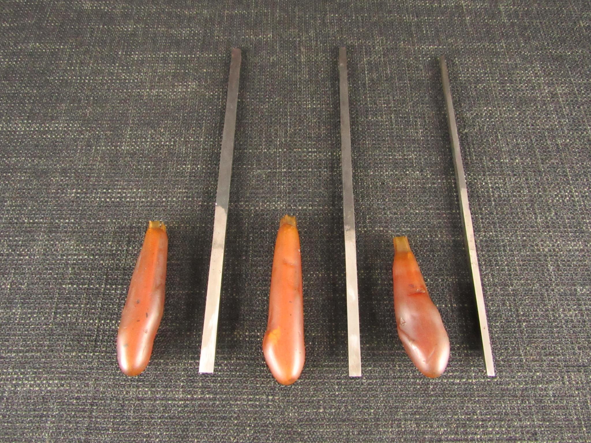 Match Plane Grooving Irons - New Old Stock