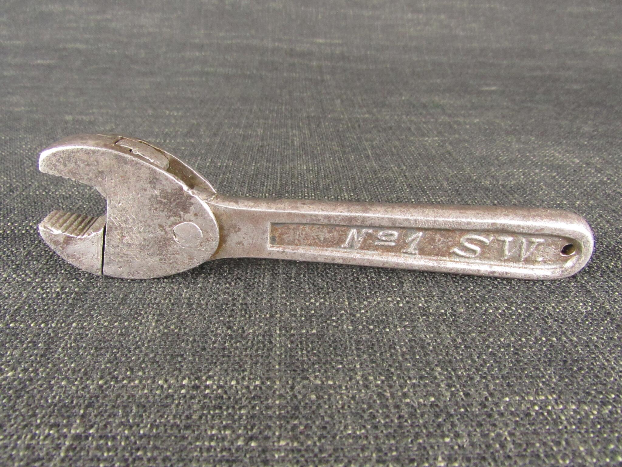 Patent No.1 SW Adjustable Wrench KIND & KREINBERGER *SOLD*