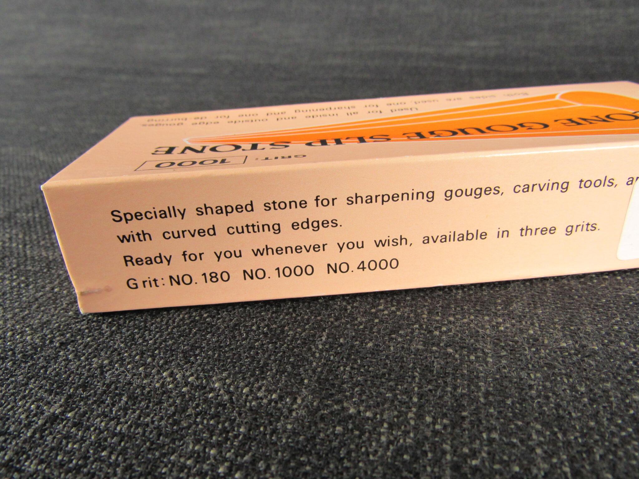 1000 Grit Japanese Cone Gouge Slip Stone - Water Stone or Whetstone *SOLD*