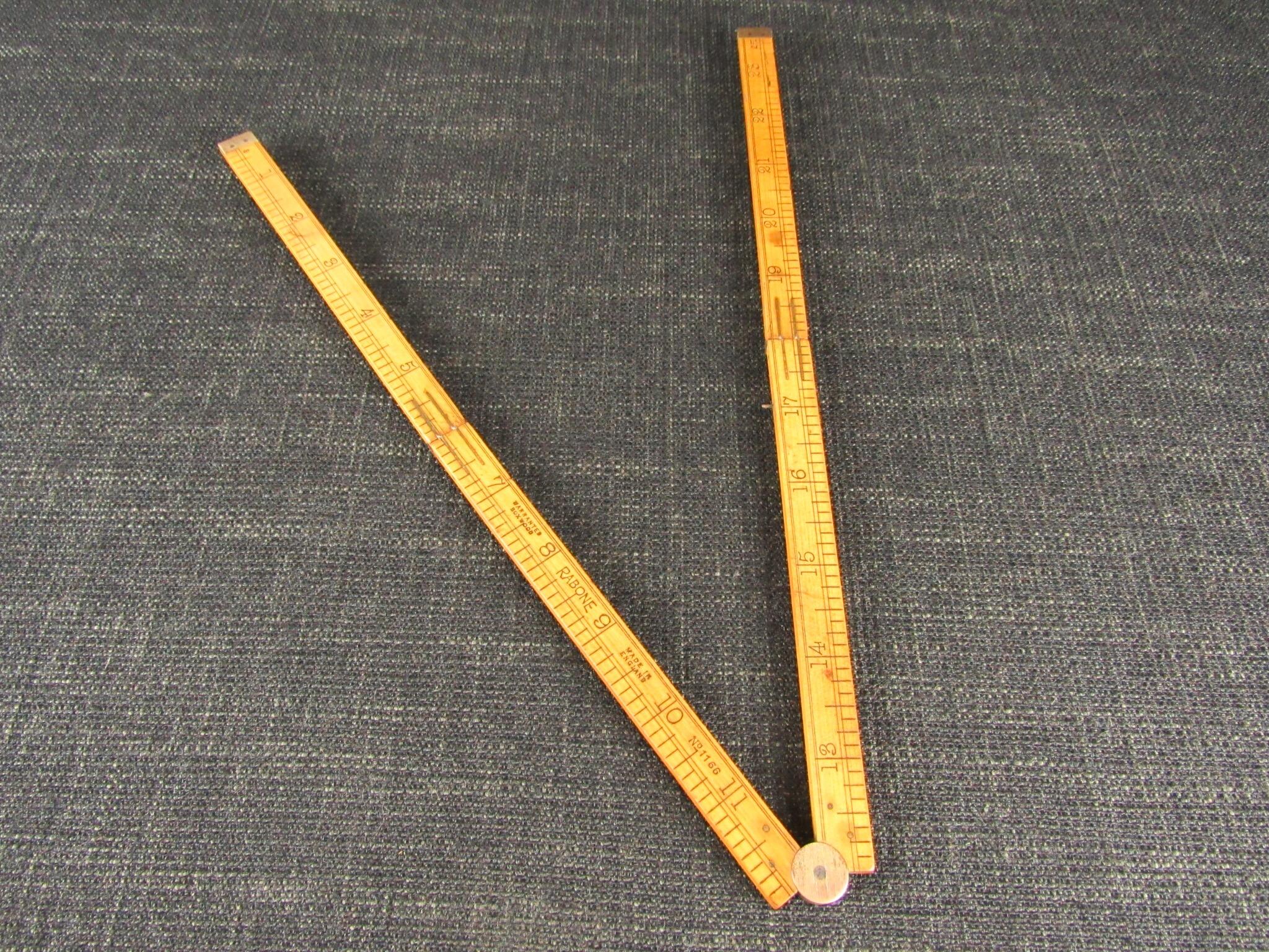RABONE 1166 Boxwood Rule 2 Foot 4 Fold rabone-1166-boxwood-rule-2-foot-4-fold