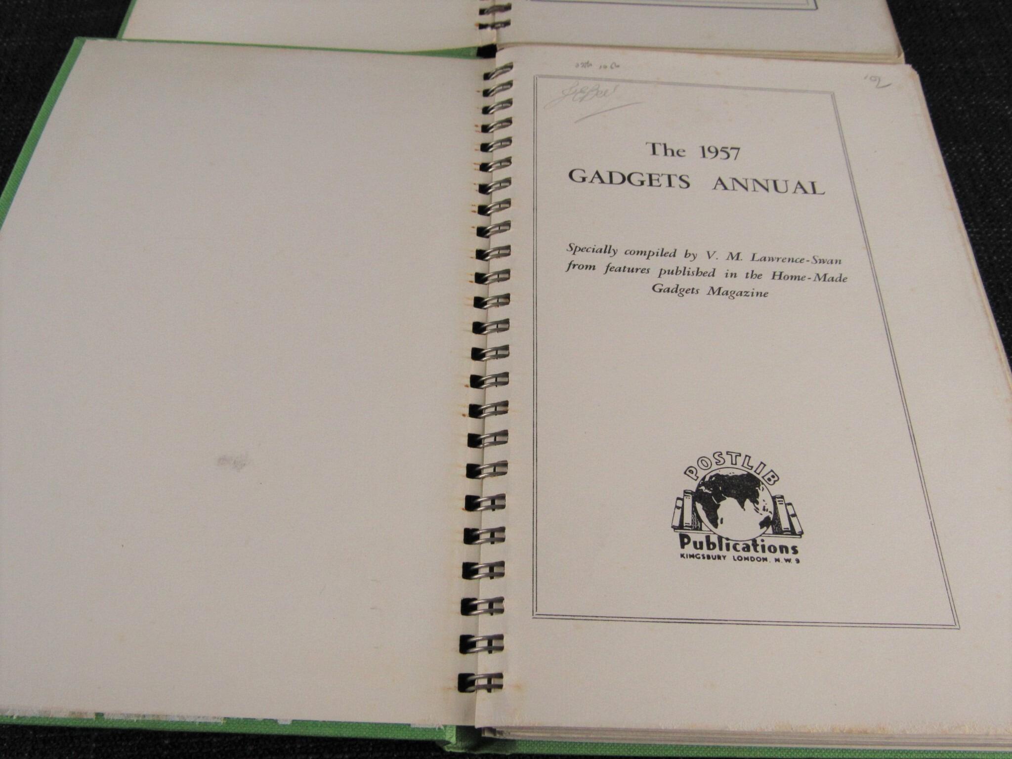 1956 & 1957 GADGETS ANNUALS