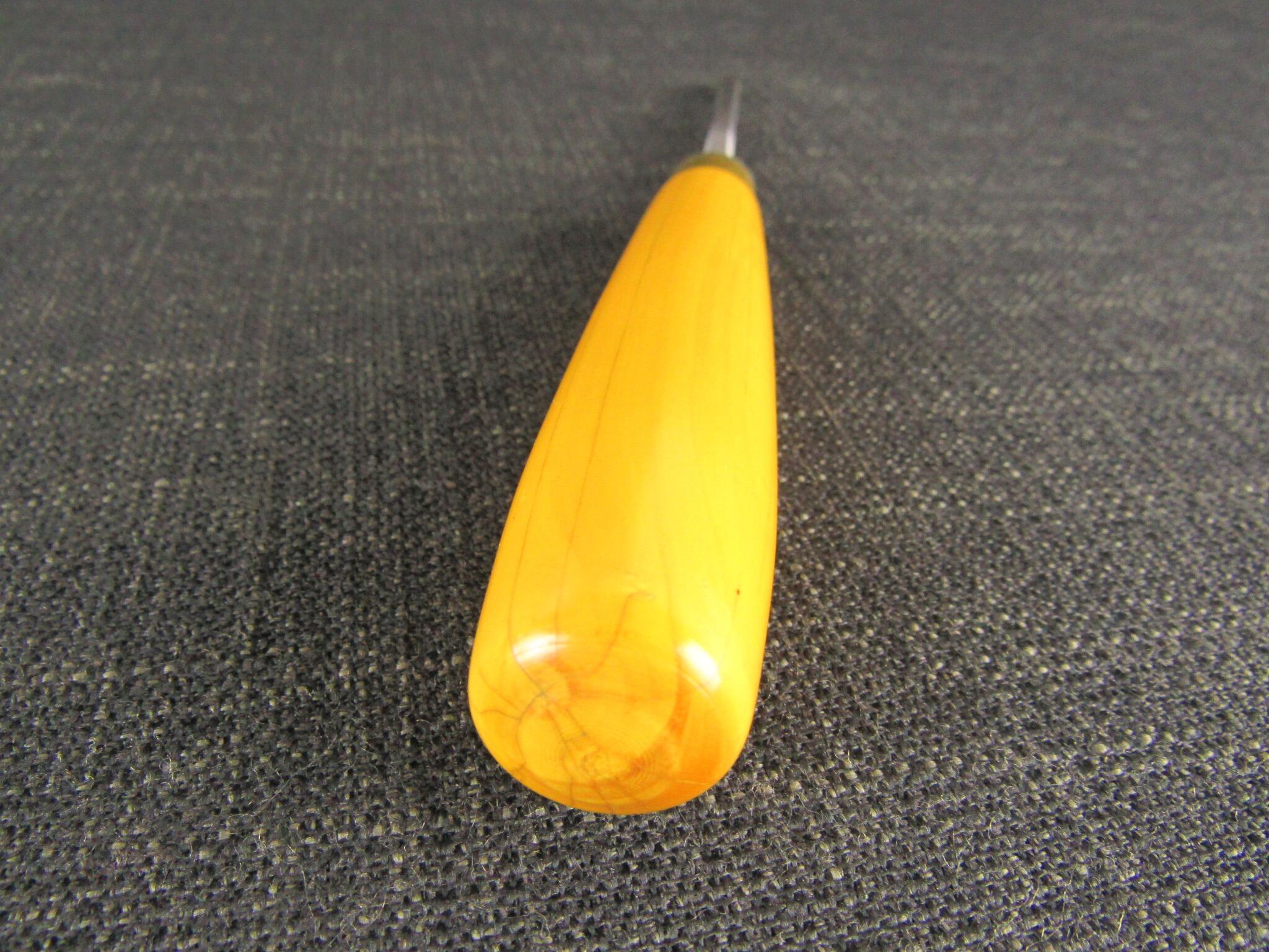 Unused 1/4 inch Bevel Edge Chisel with Boxwood Handle