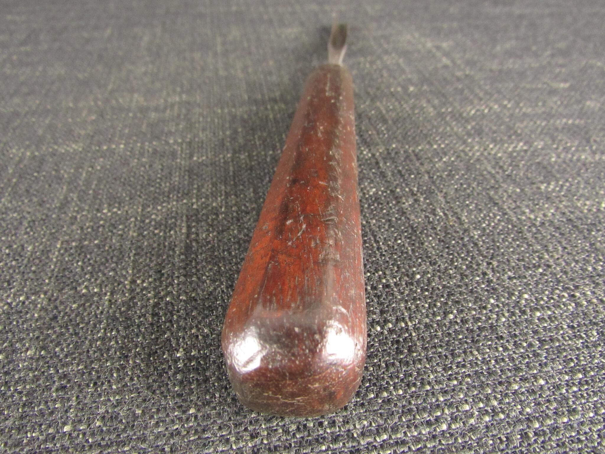 Antique T SHAW Curved Carving Gouge - 5/16 inch