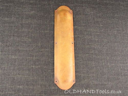 Vintage Brass Finger Plate