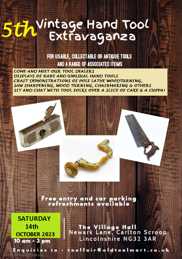 5th Vintage Hand Tool Extravaganza