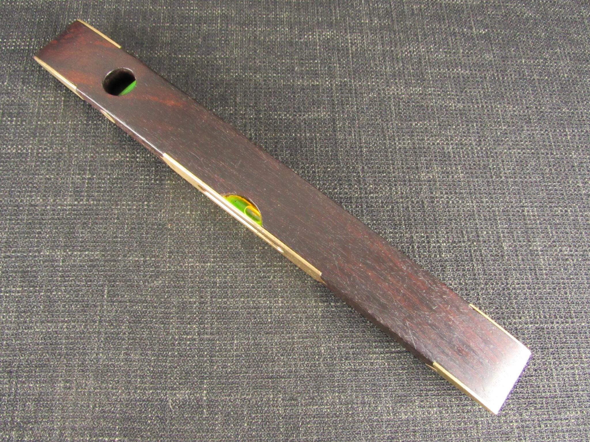 12 inch RABONE Rosewood Spirit Level