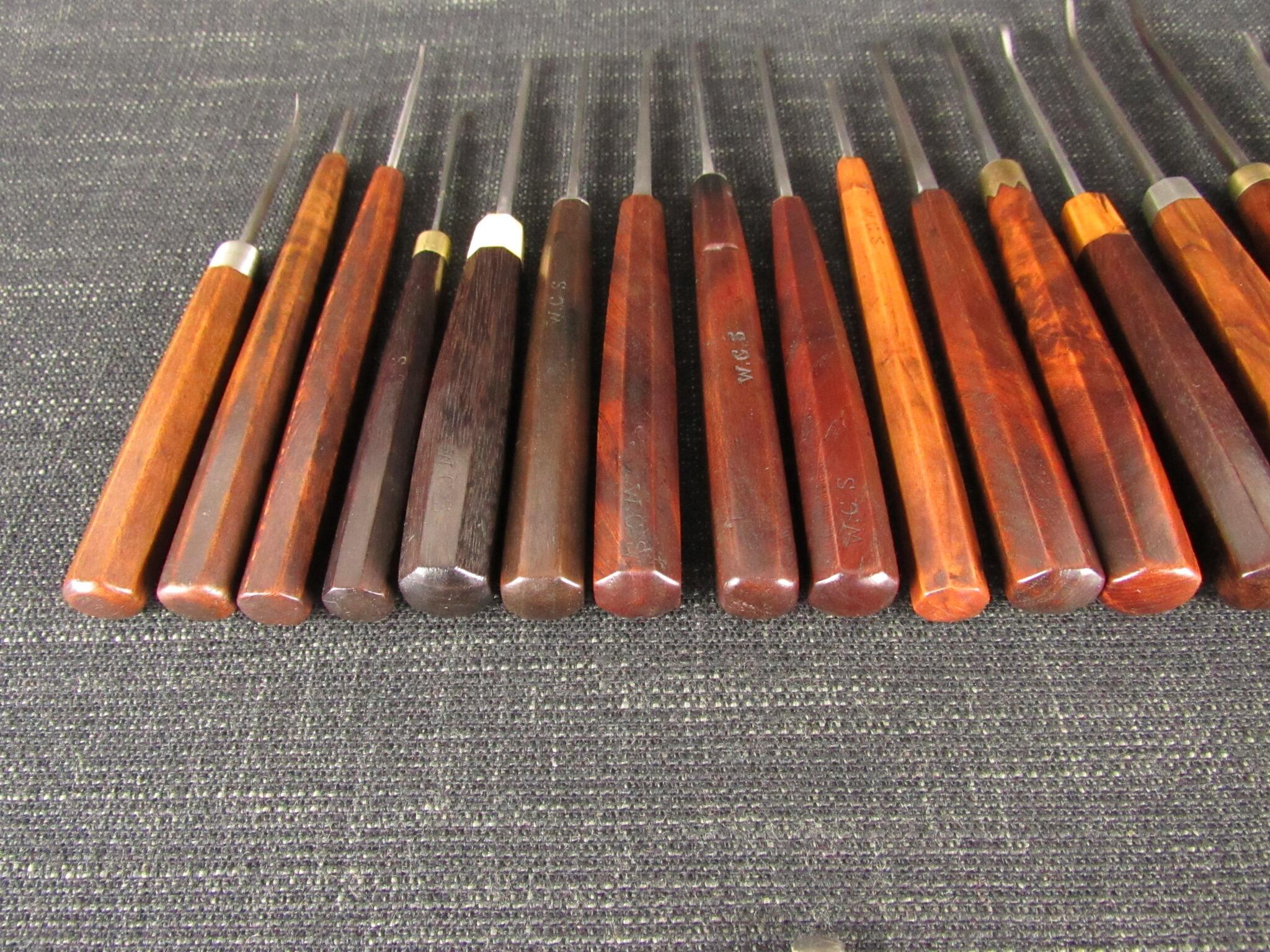Group of 45 Carving Tools