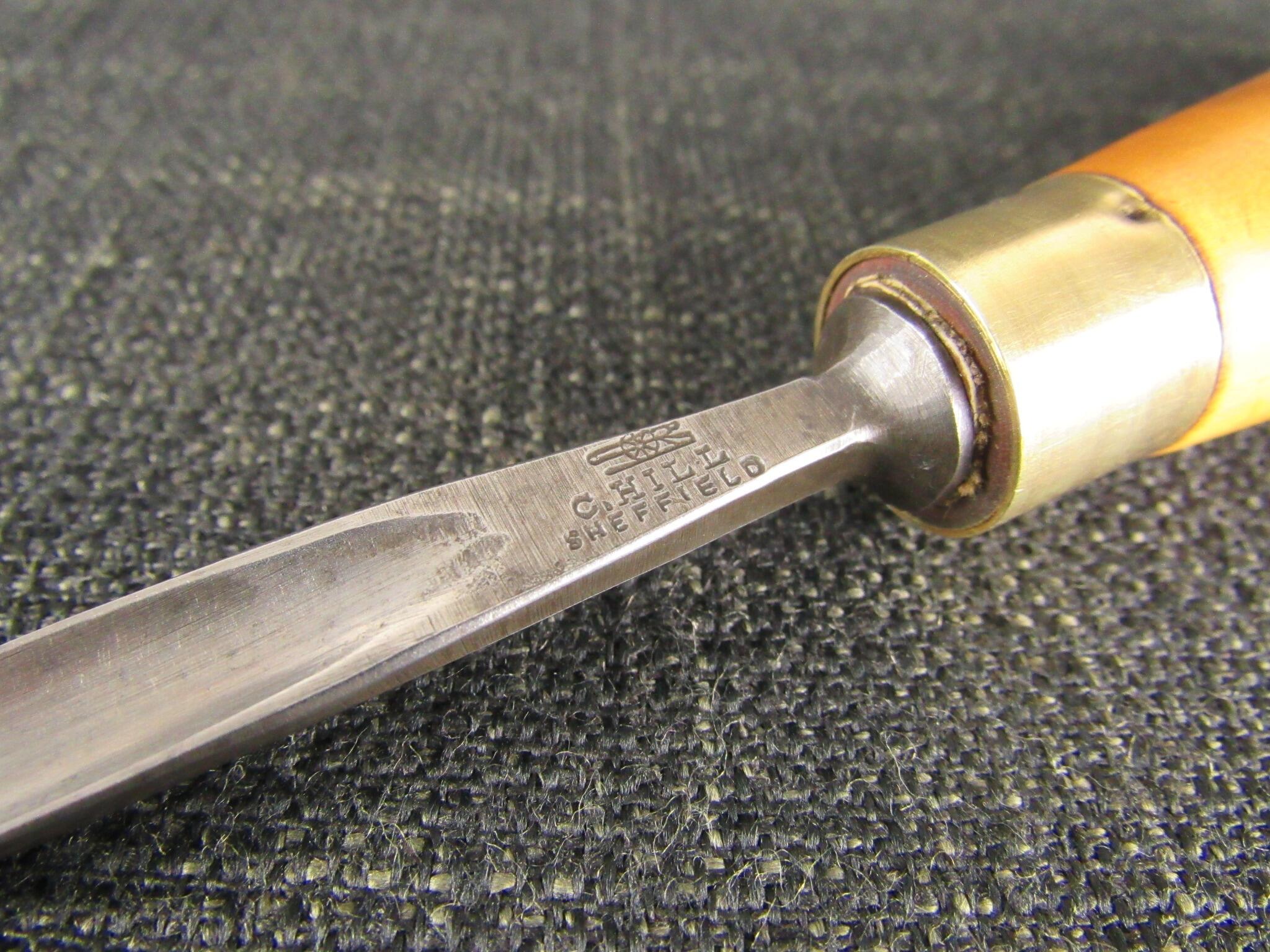 CHARLES HILL 3/8 inch Curved Carving Gouge