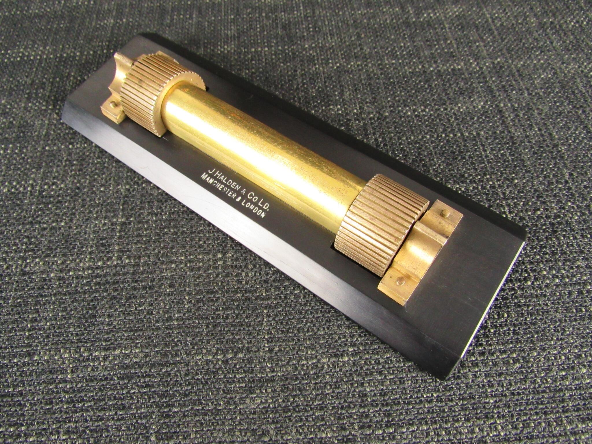 6 inch Ebony Rolling Rule by HALDEN