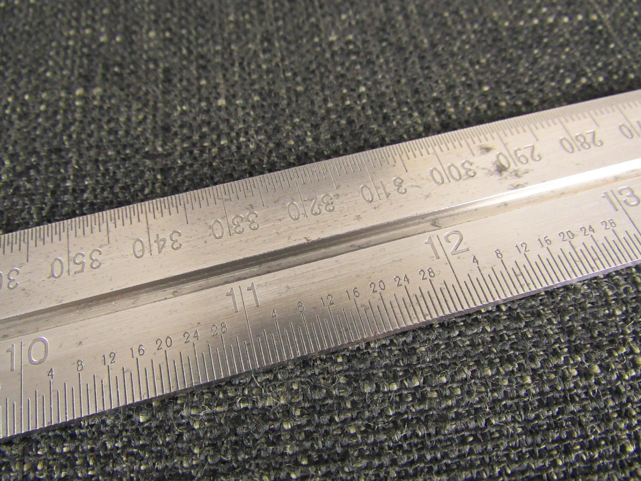 MOORE & WRIGHT 24 inch 600mm Combination Square Steel Rule - Rolls Royce