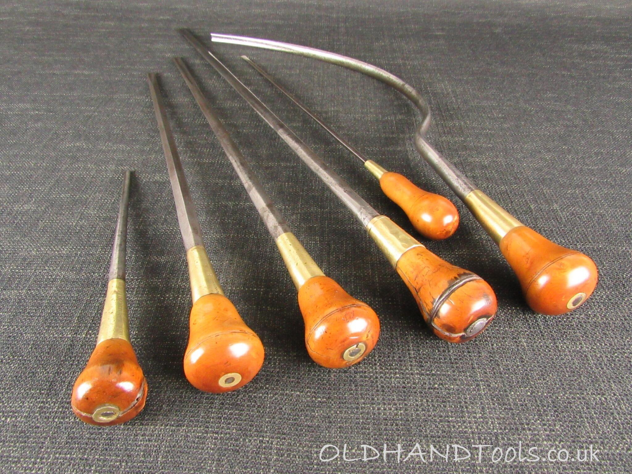 6 Saddlers & Harness Makers Stuffing Irons by BLANCHARD