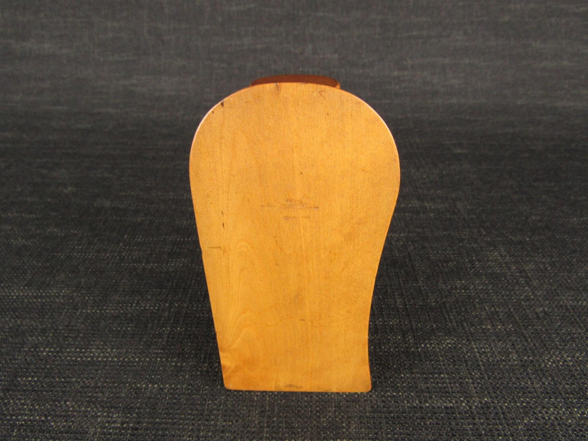 W SANDERSON Hat Makers Boxwood Dummy - Tolliker
