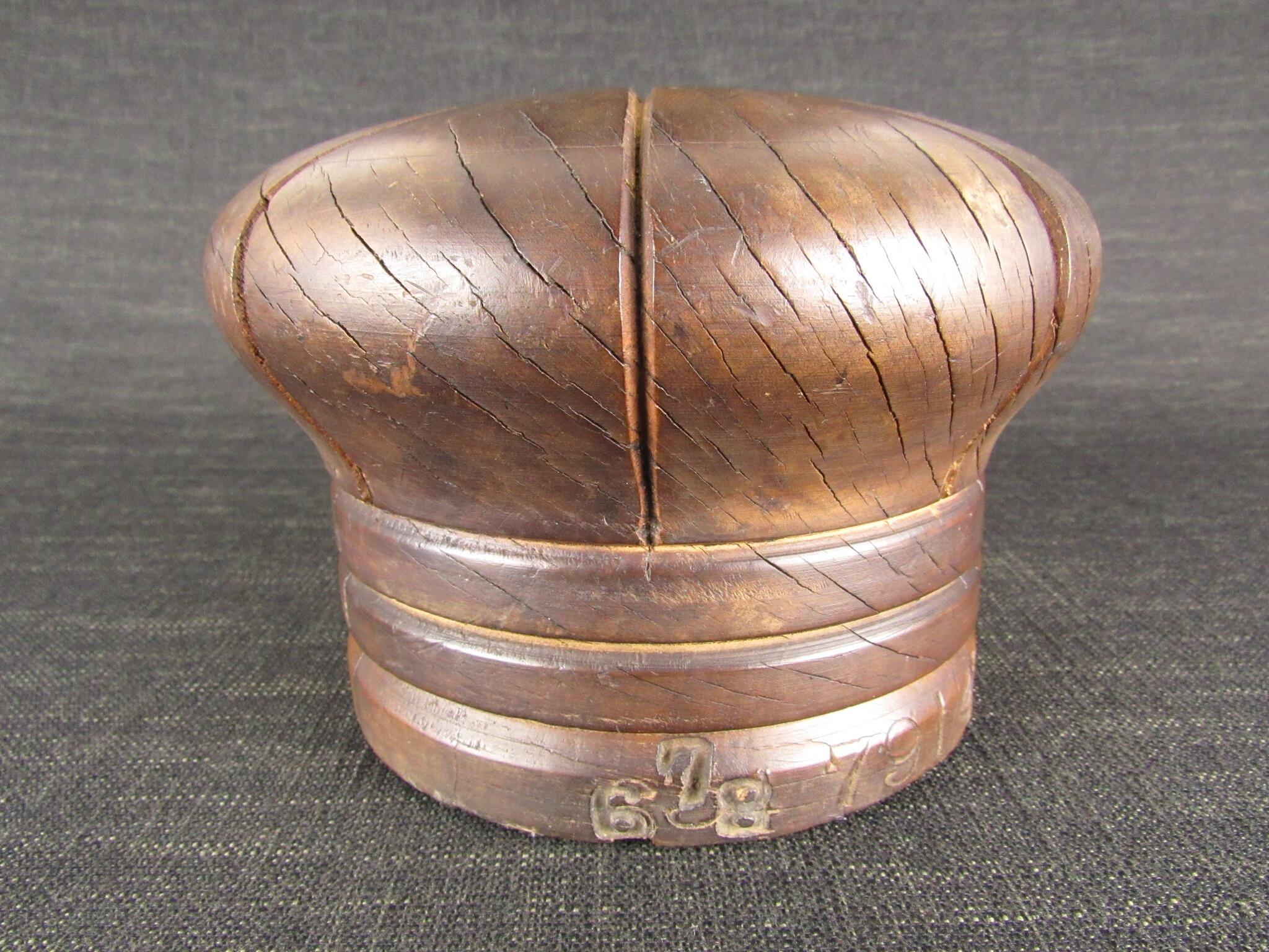 Antique Hat Puzzle Block or Form