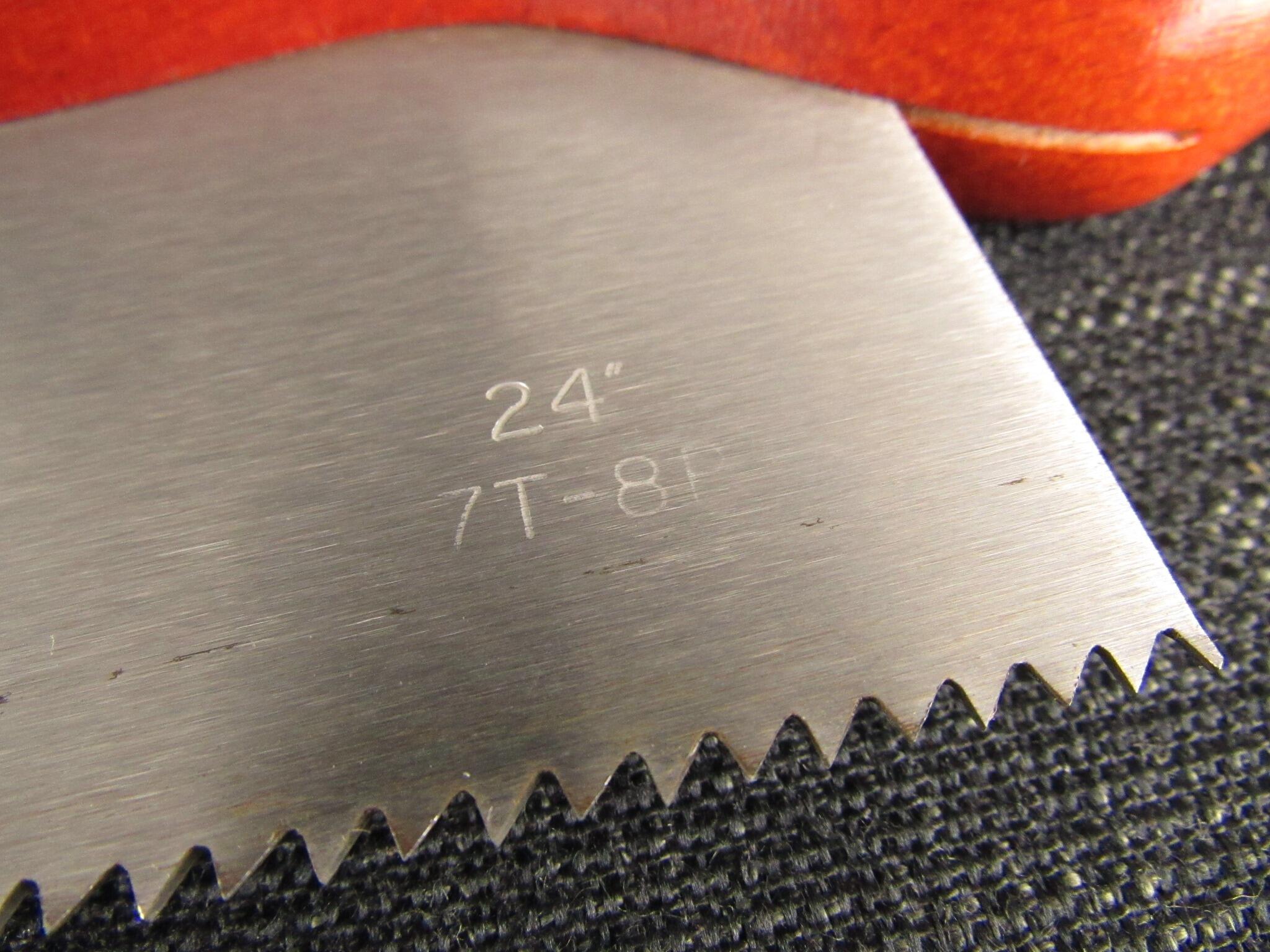 PAX 24 inch Rip Saw - 7tpi