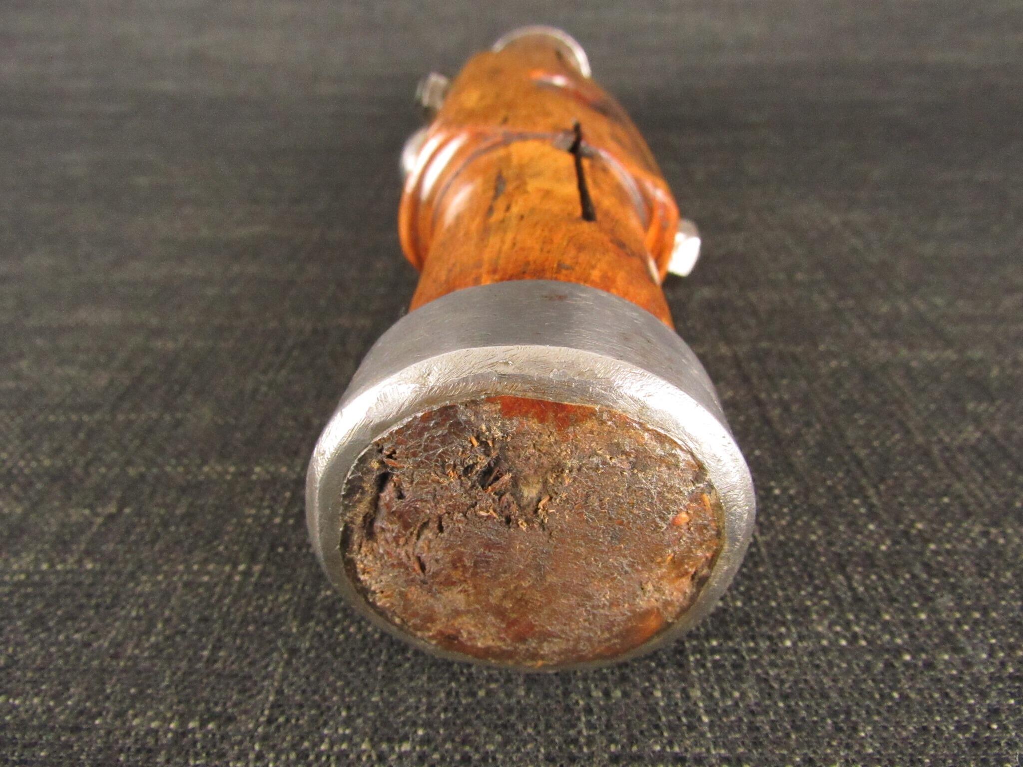 Early MATHIESON Lignum Vitae Caulking Mallet Head