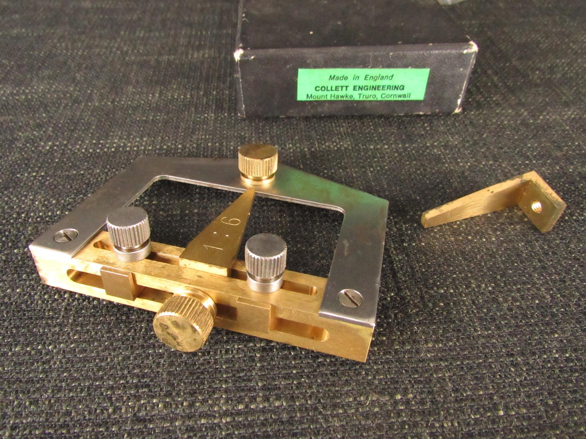 COLLETT ENGINEERING Dovetail Marking Gauge - Unused ?