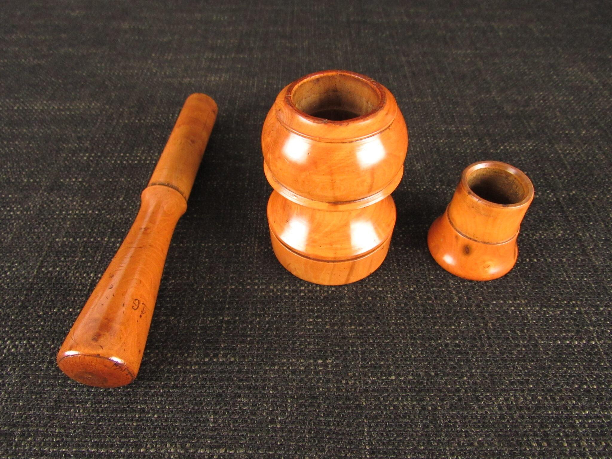 16 Gauge Boxwood Cartridge Loader - Treen