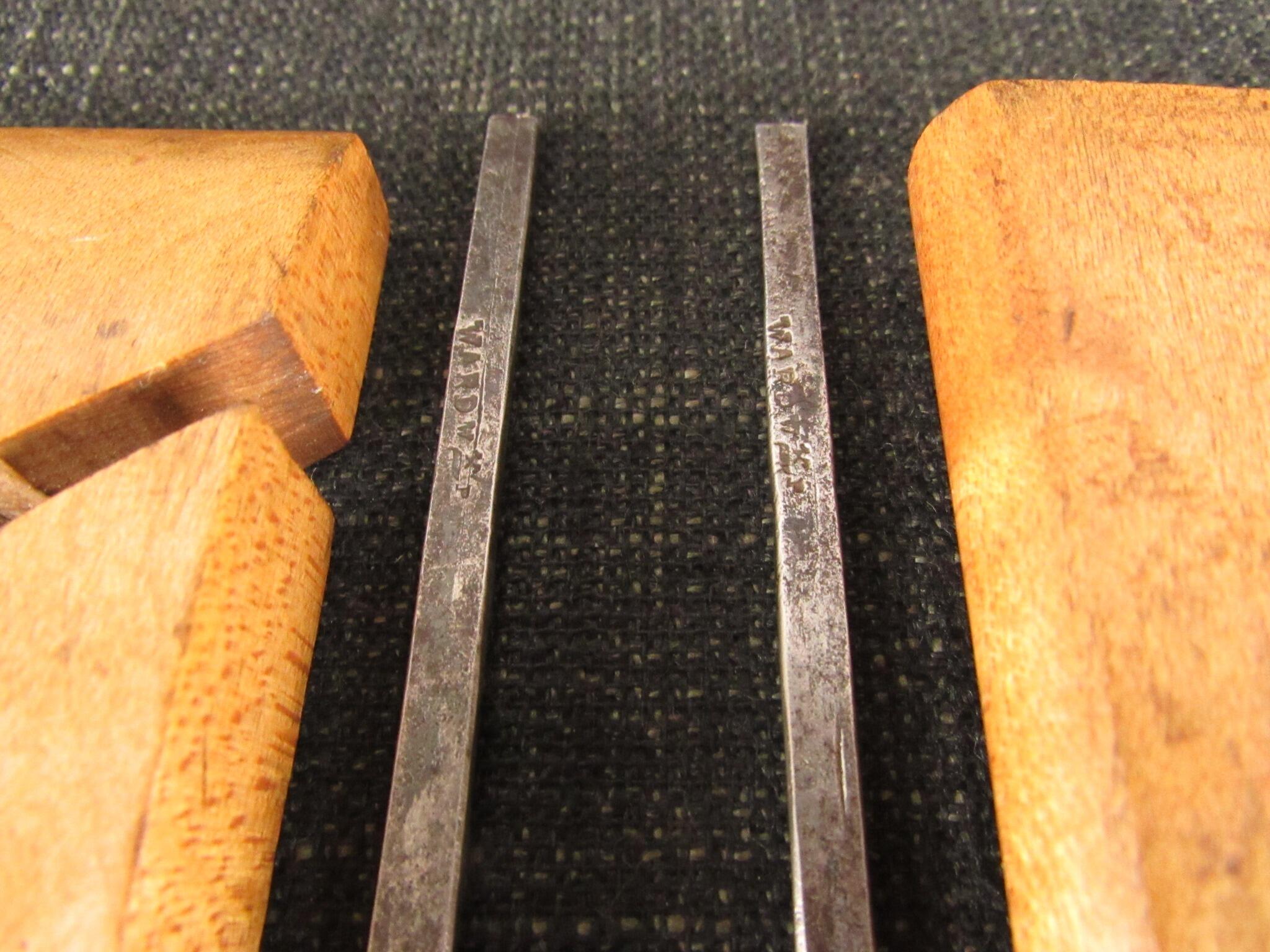 Pair of Small Wooden Thumb Planes