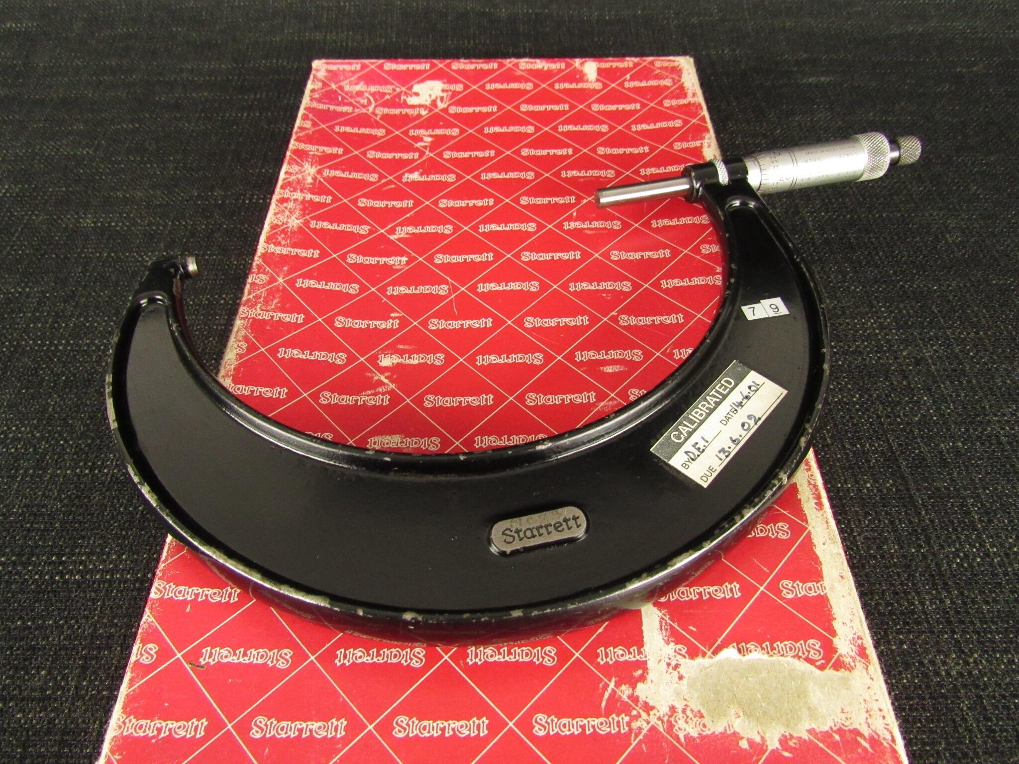 5-6 inch STARRETT 436 Outside Micrometer