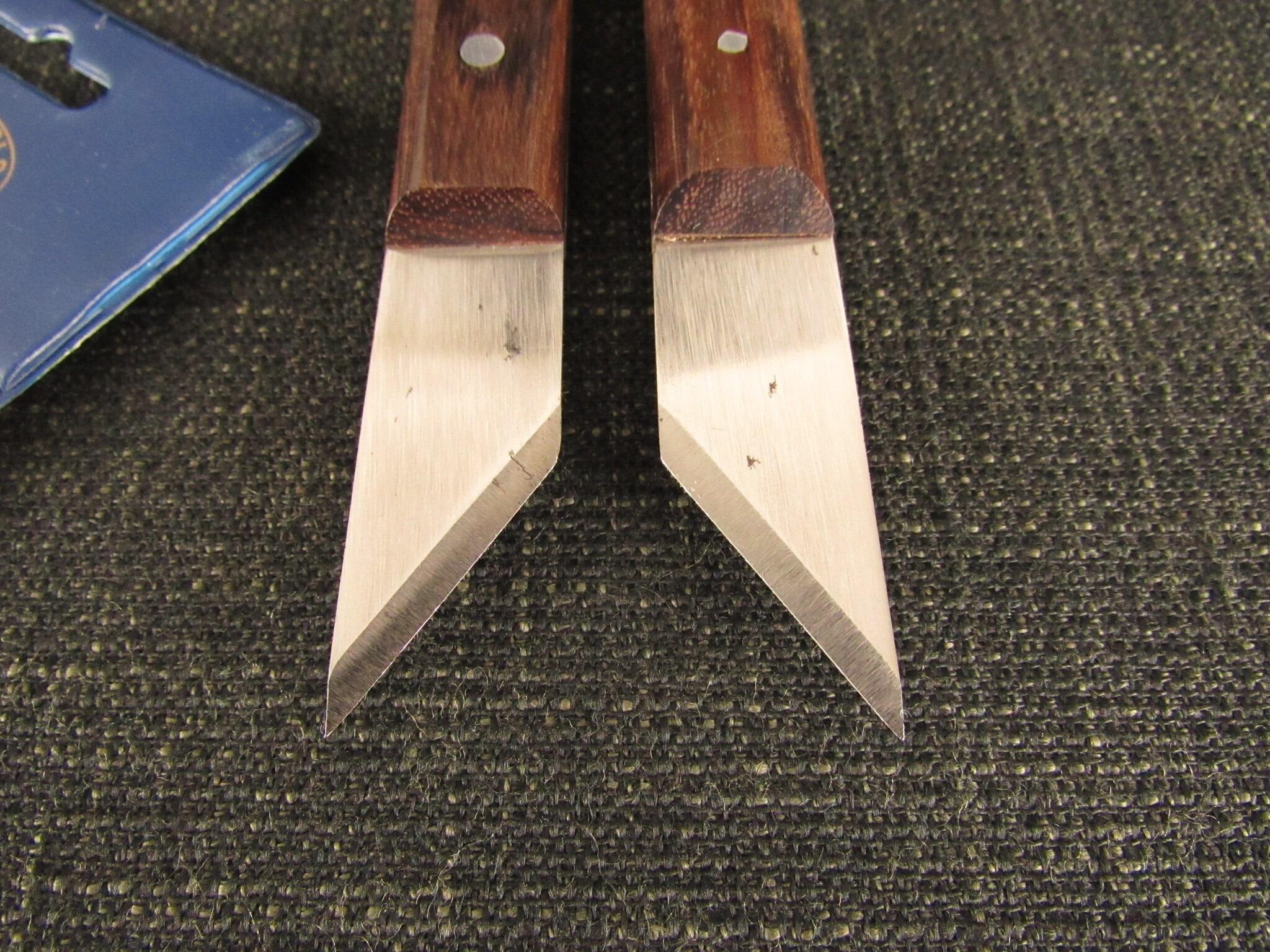 Pair of CROWN Marking Knives