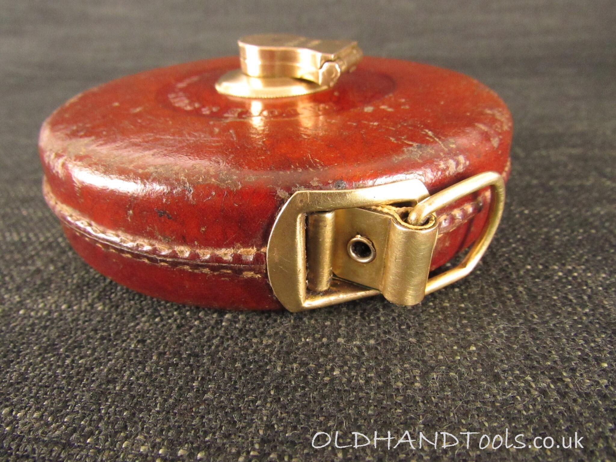 RABONE No 400 Leather Cased Tape Measure - 66 Foot *SOLD*