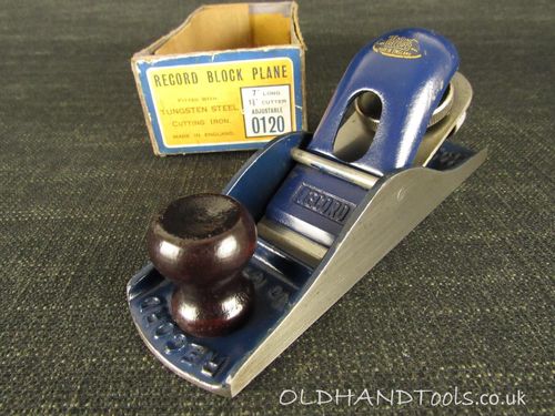 RECORD 0120 Block Plane