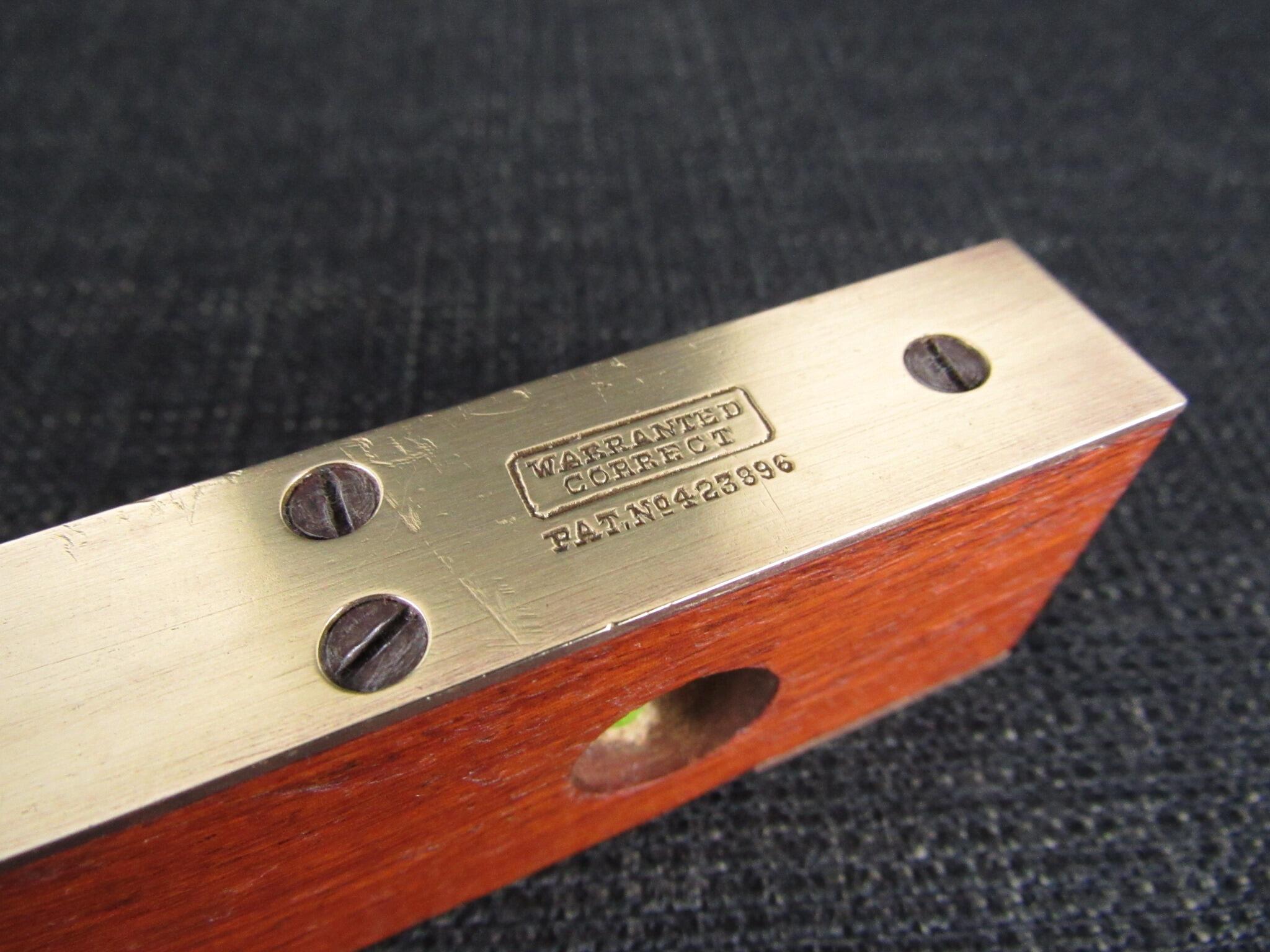 SORBY Patent Spirit Level - 8 inch