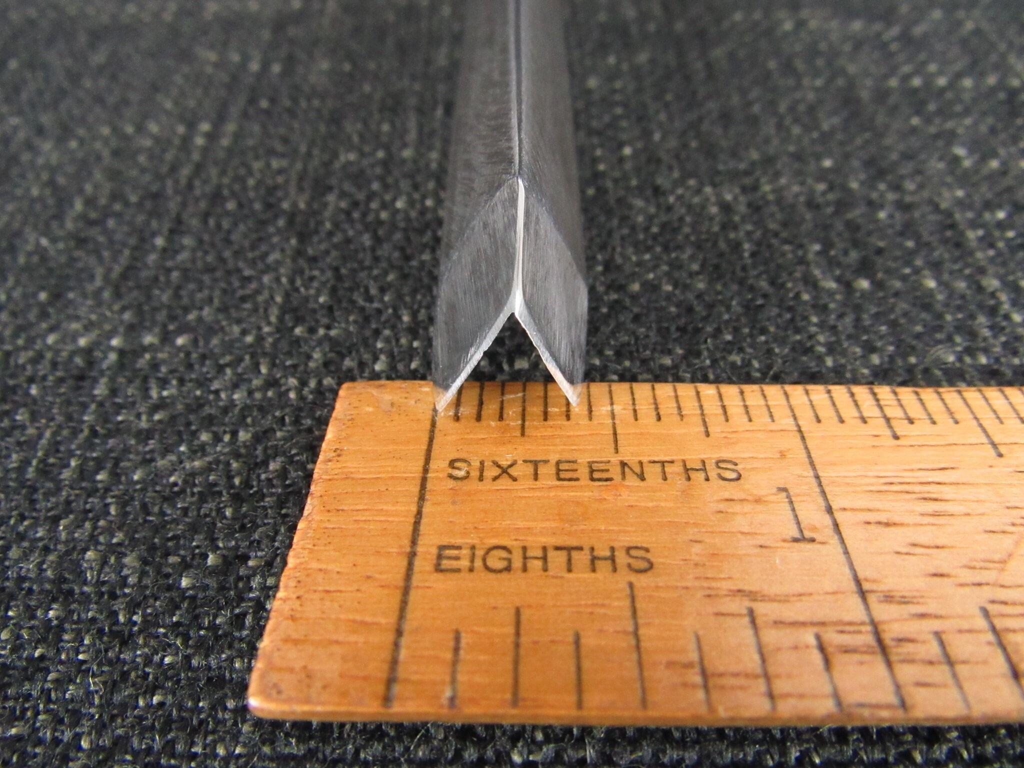 Early ADDIS Senior V Carving Gouge - 3/8 inch