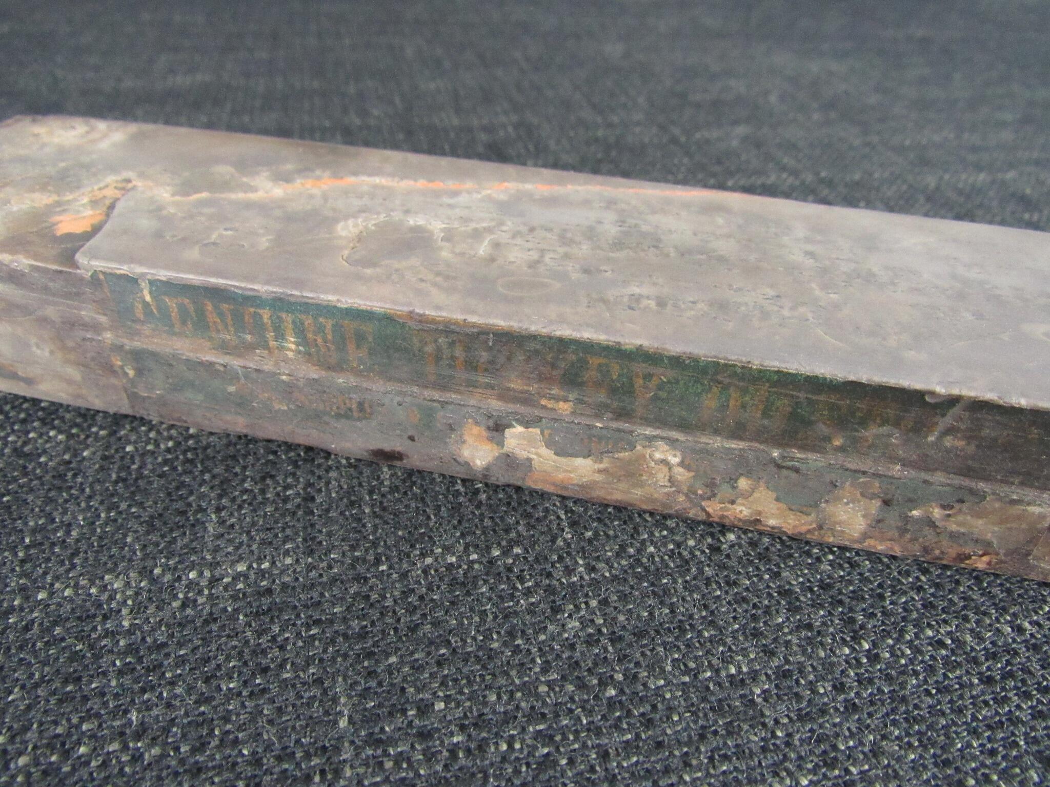 Vintage Genuine Turkey Oilstone - Sharpening Stone - for restoration
