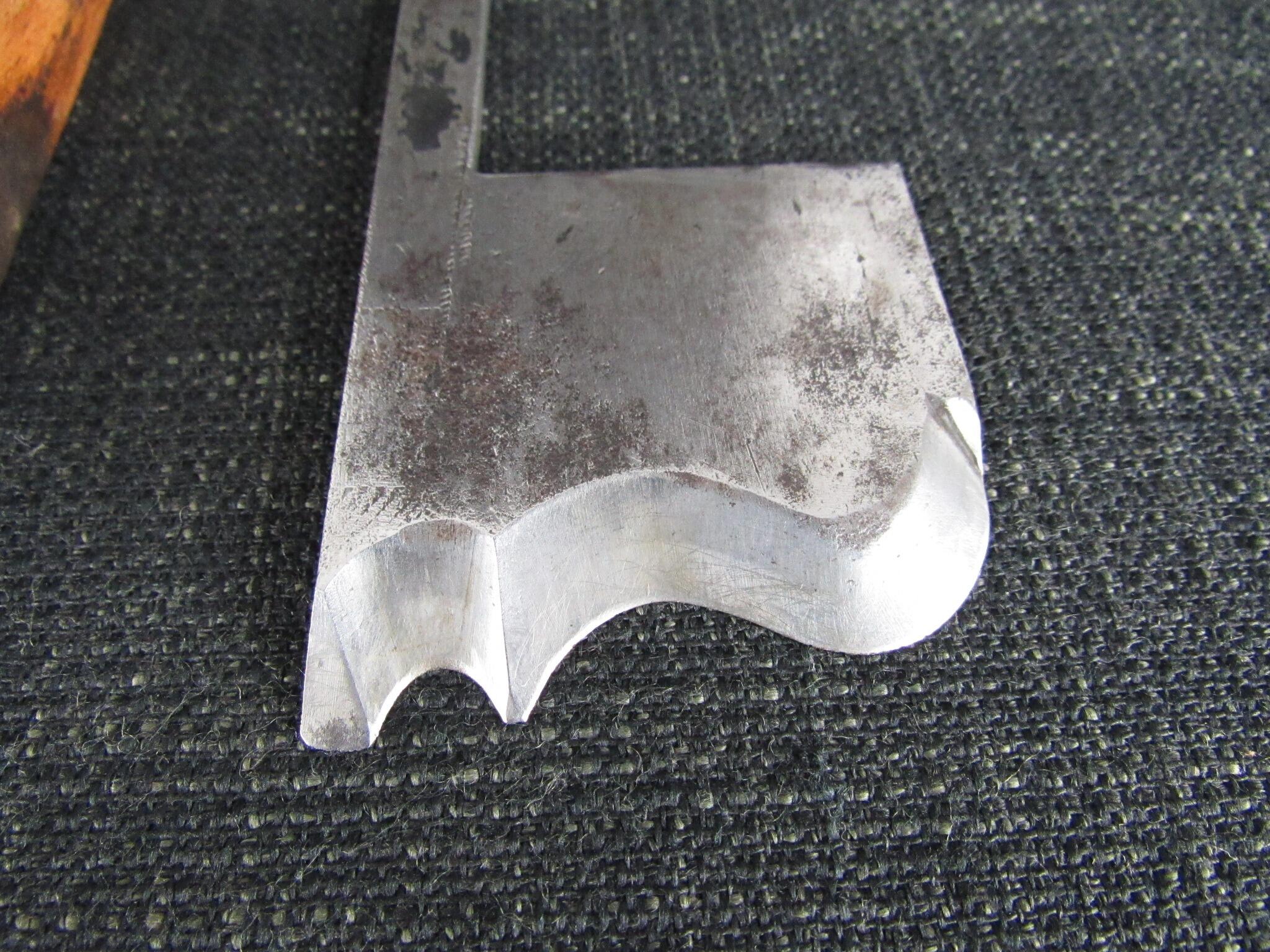 Huge Moulding Plane - Reverse Ogee & Bead