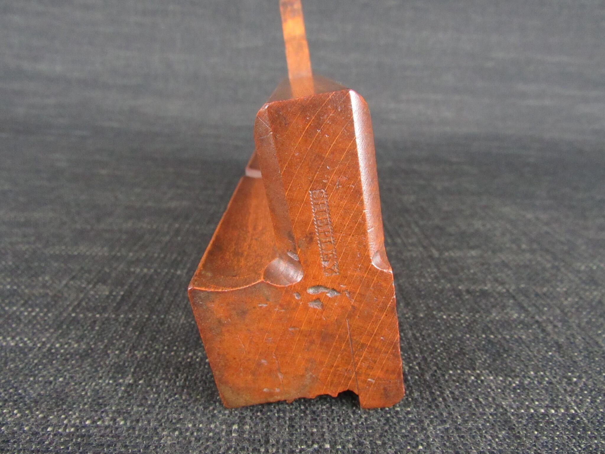 18th Century SHEPLEY Triple Reed Moulding Plane