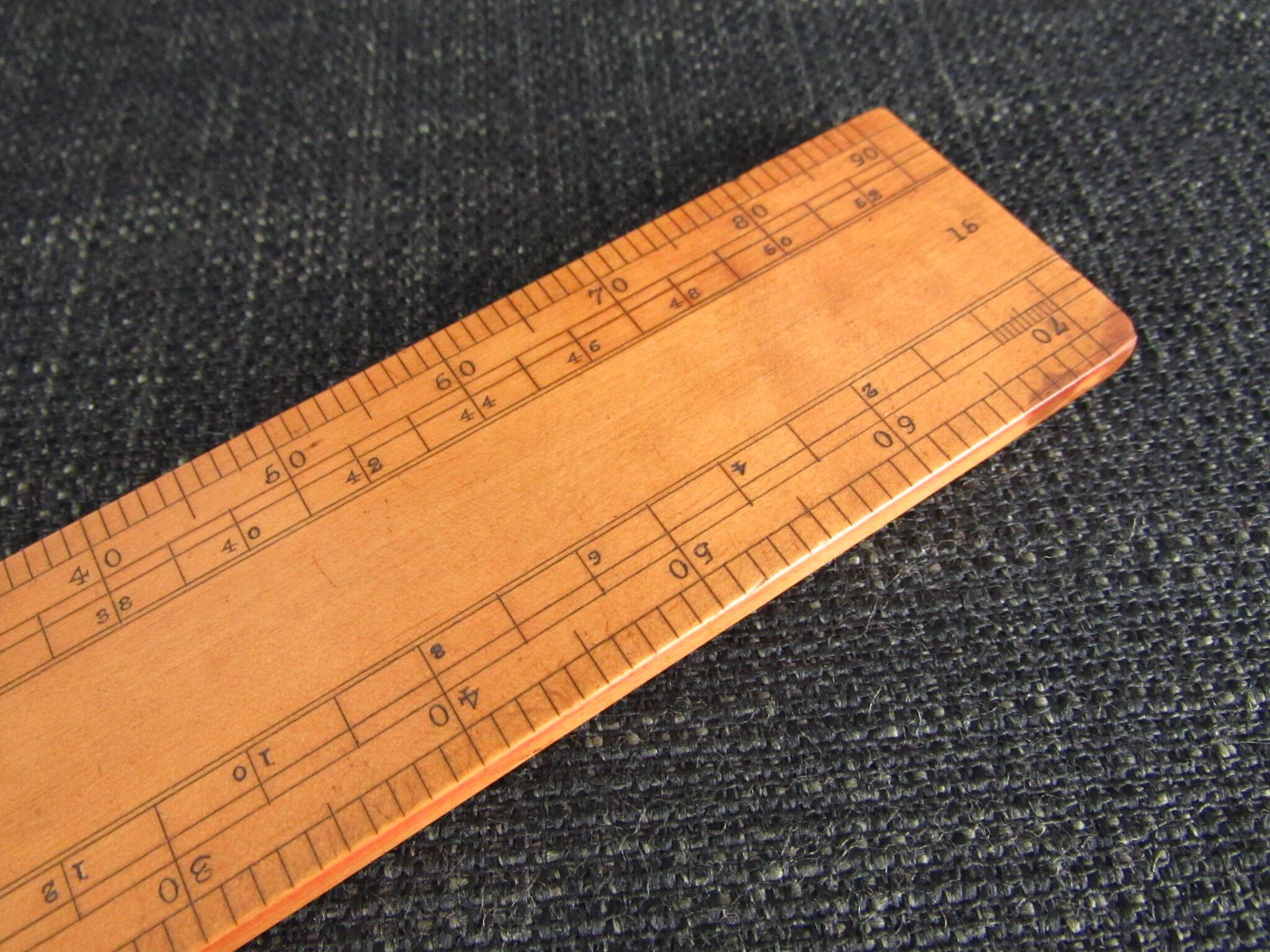 ARMY & NAVY CSL Boxwood Scale Rule