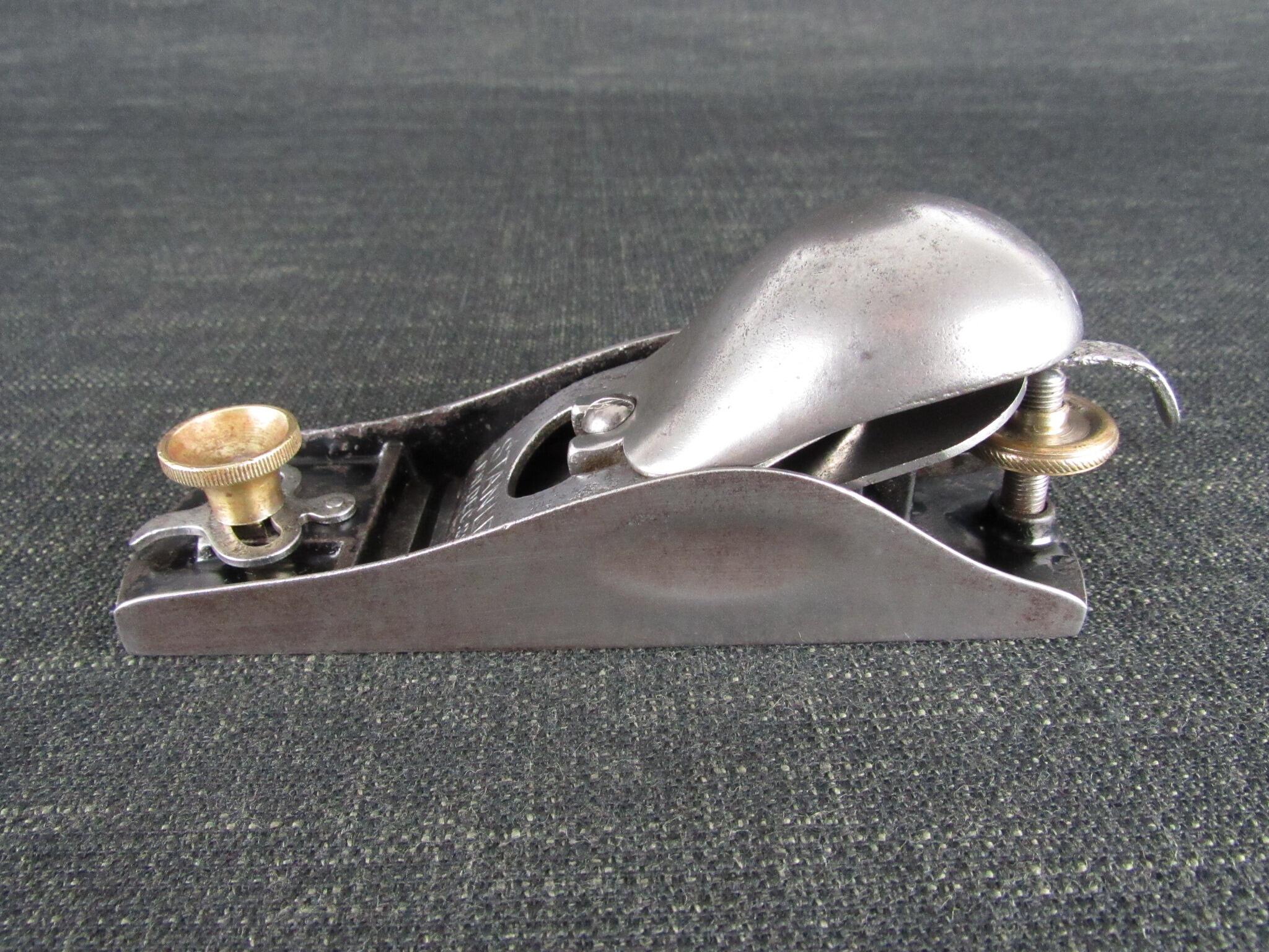 Antique Early STANLEY No 18 Knuckle Joint Block Plane - Type 4 Excelsior