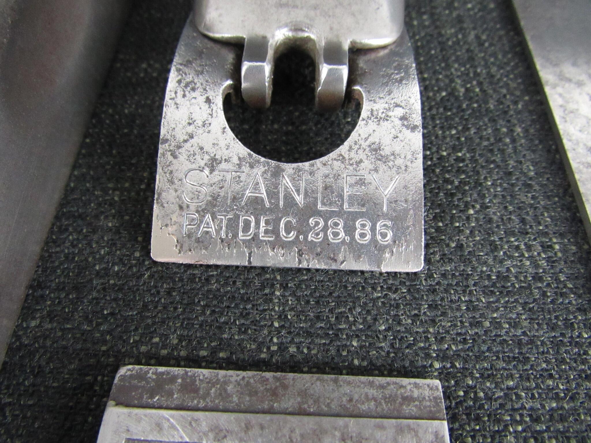 Antique Early STANLEY No 18 Knuckle Joint Block Plane - Type 4 Excelsior