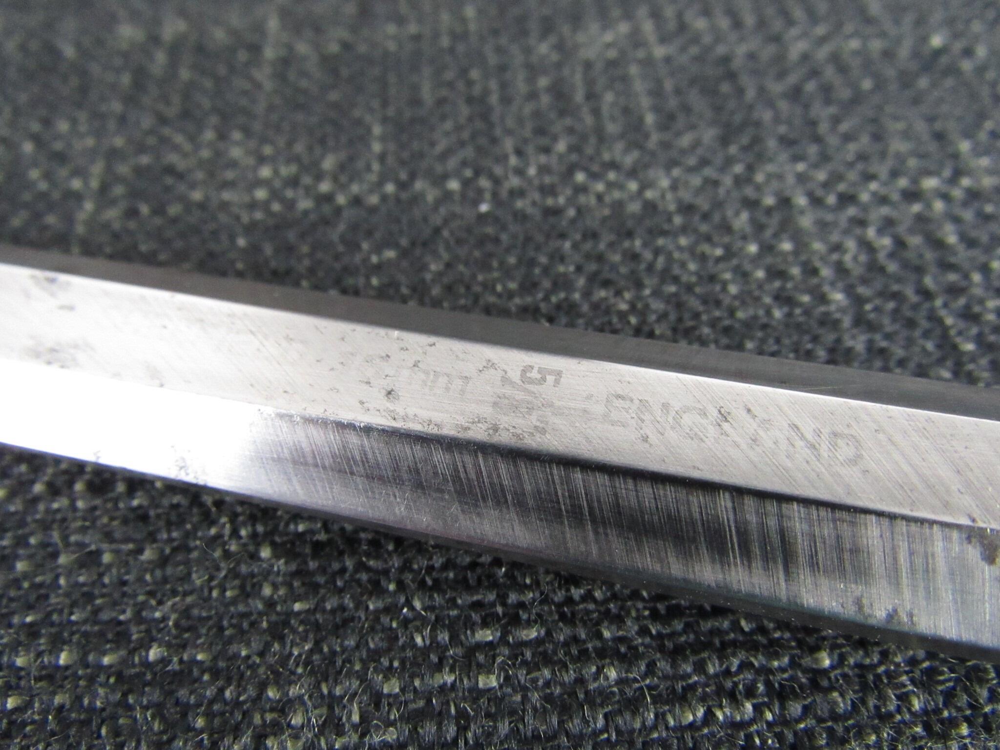 2 MARPLES Bevel Edge Chisels with Rosewood Handles - GoldChip M777