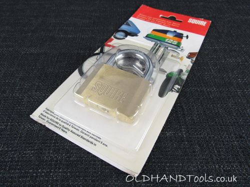 SQUIRE LP10 Brass Padlock - New Old Stock