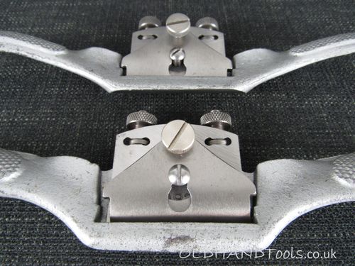 Pair of STANLEY Malleable Iron Spokeshaves - Flat & Curved