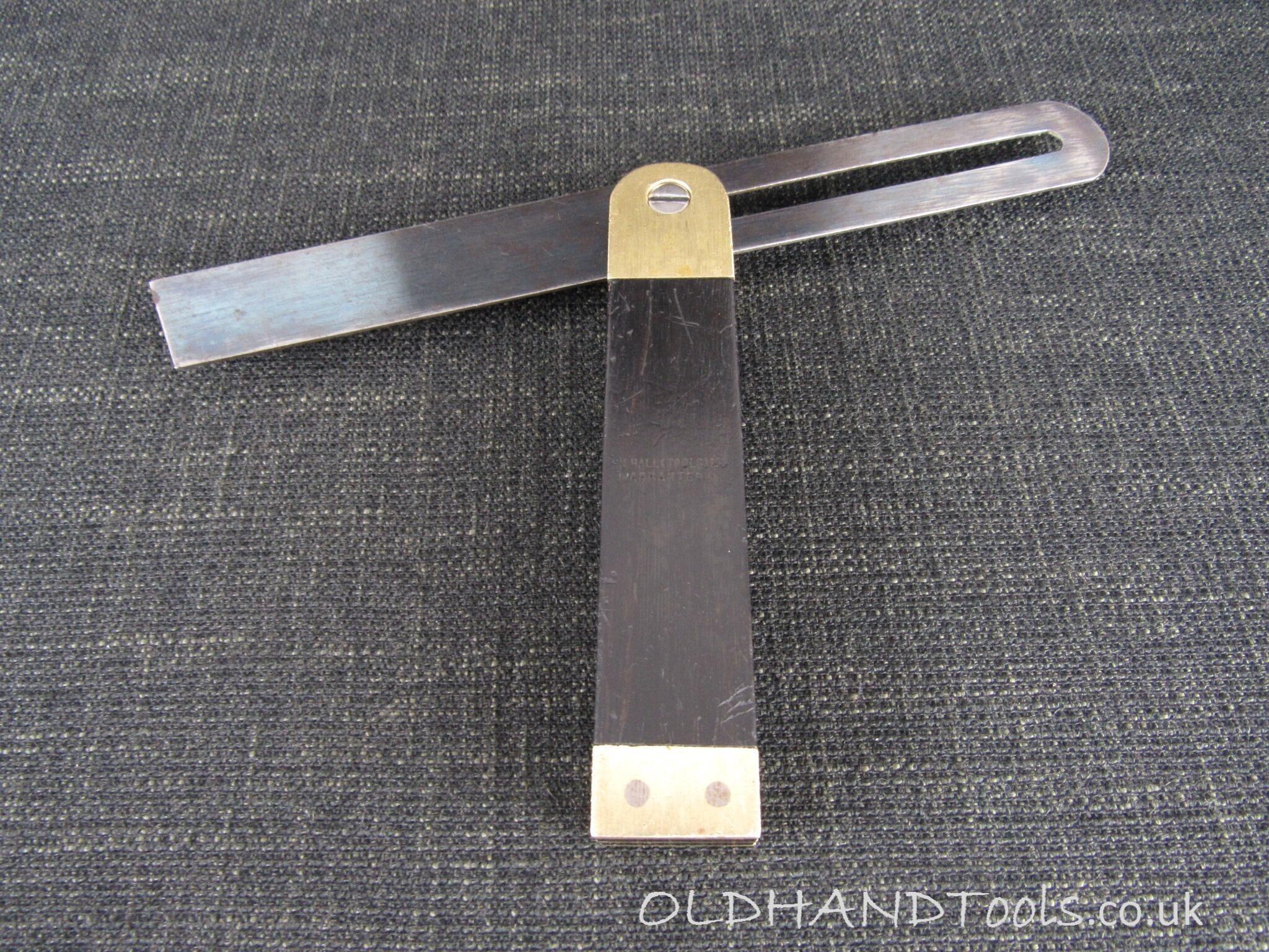 JOHN HALL Ebony Sliding Bevel