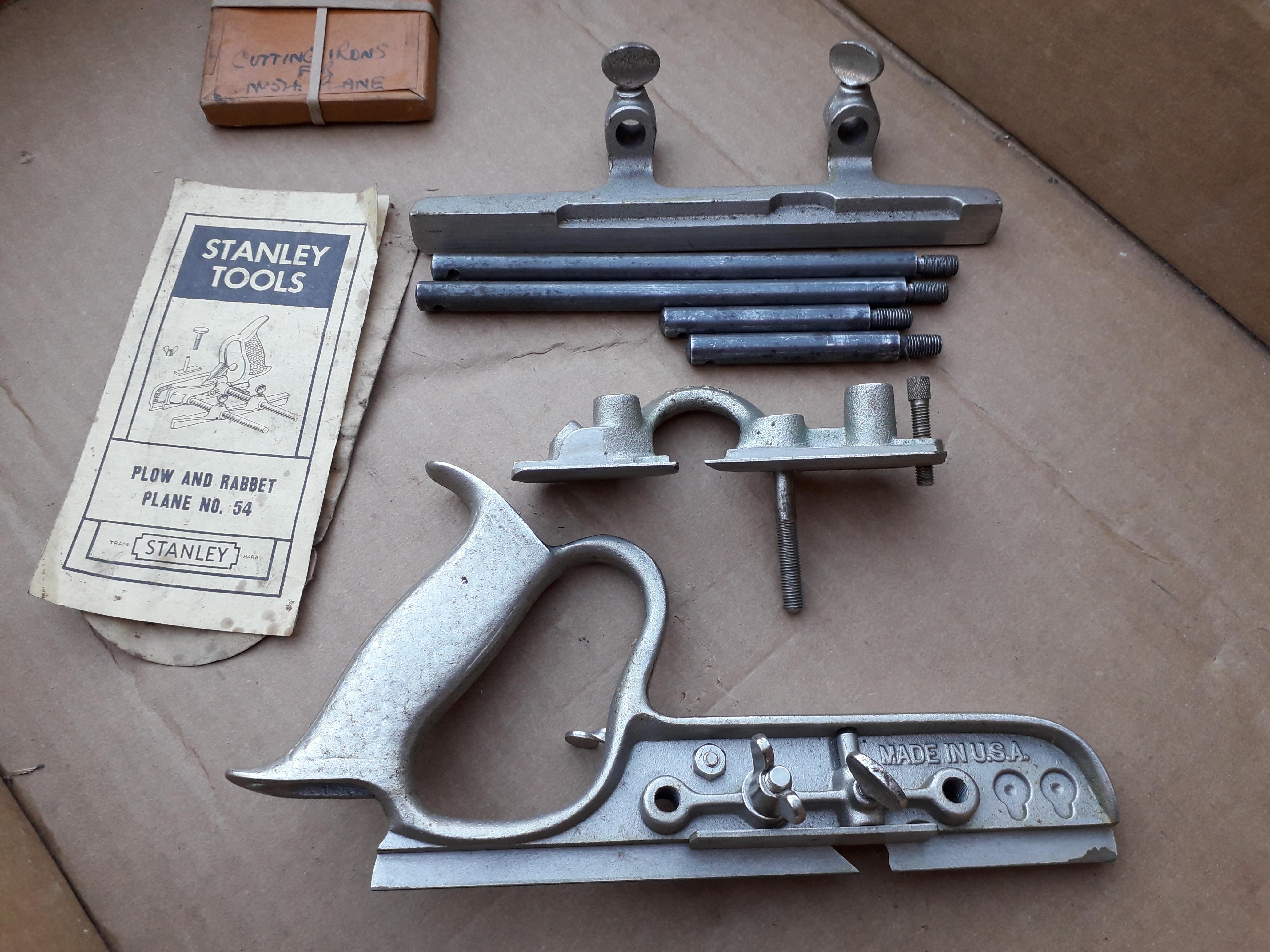 STANLEY 54 Plow & Rabbet Plane