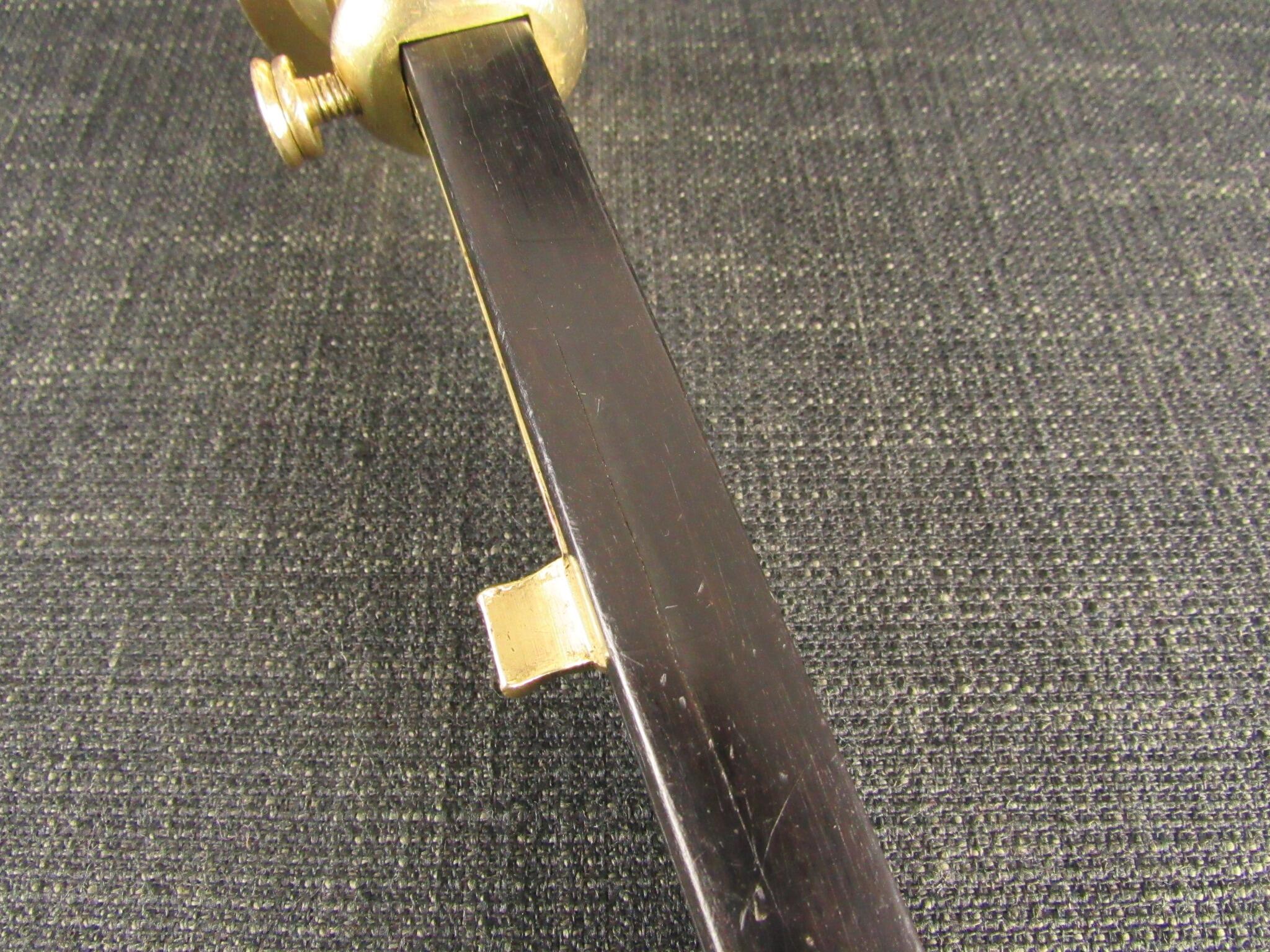 MARSDEN BROTHERS Ebony Mortice Marking Gauge with Solid Brass Head *SOLD*