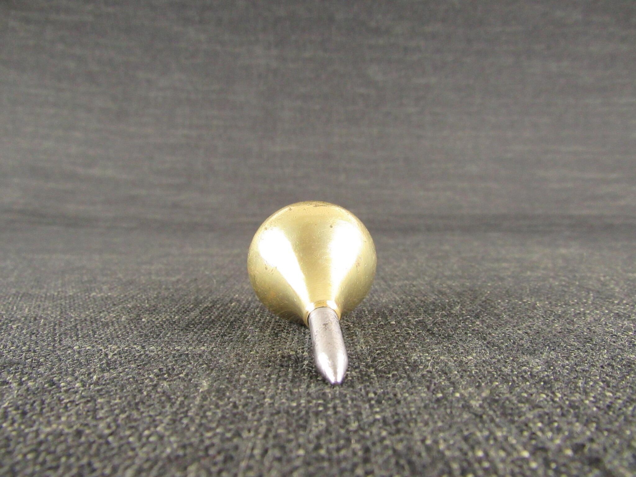No.3 Brass Plumb Bob with Steel Tip *SOLD*