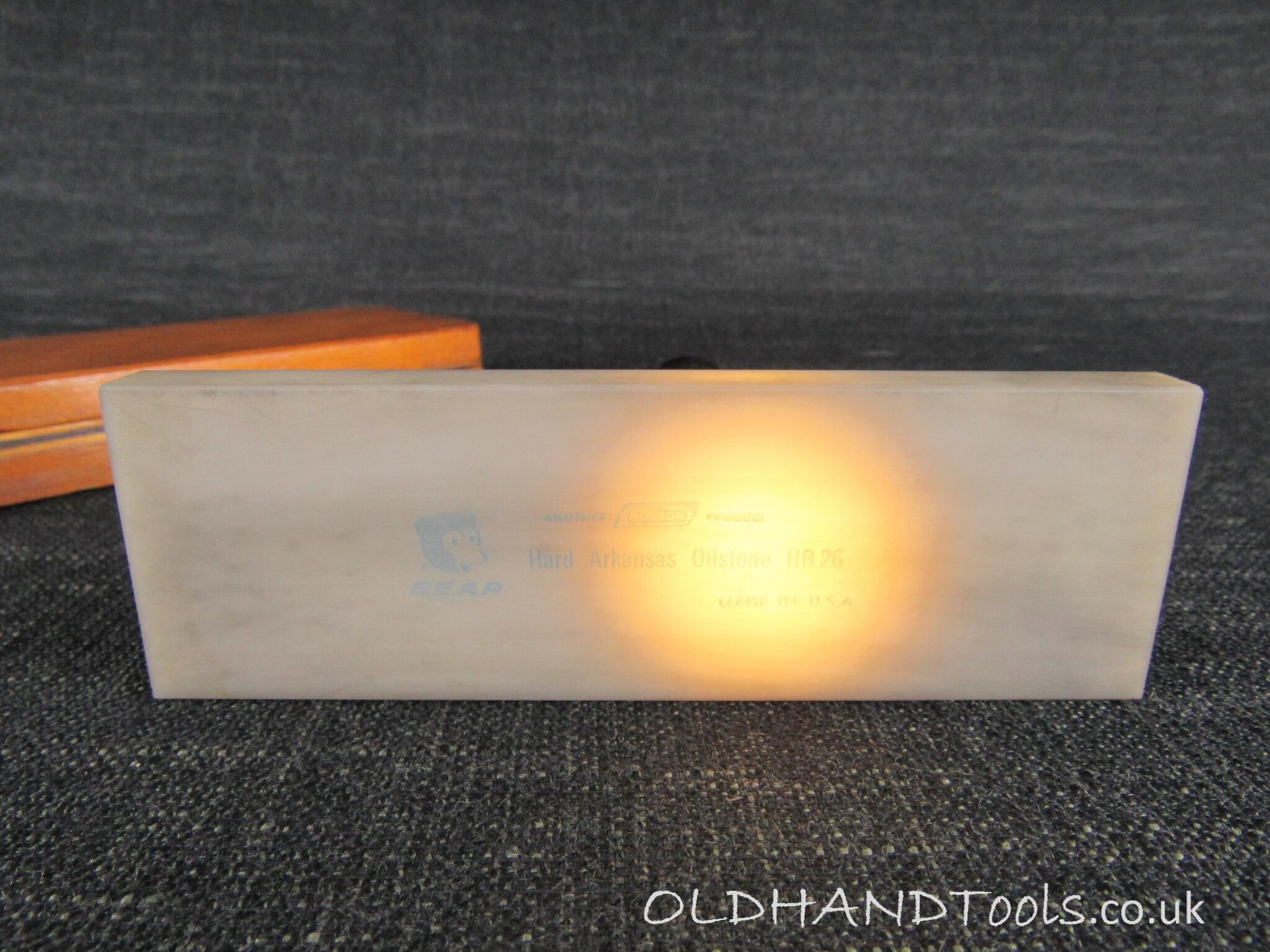 Natural NORTON HB26 Hard Arkansas Oilstone Sharpening Stone *SOLD*