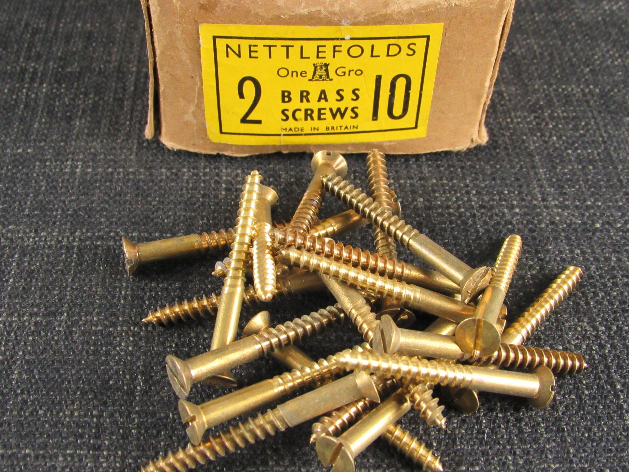 Brass screws deals